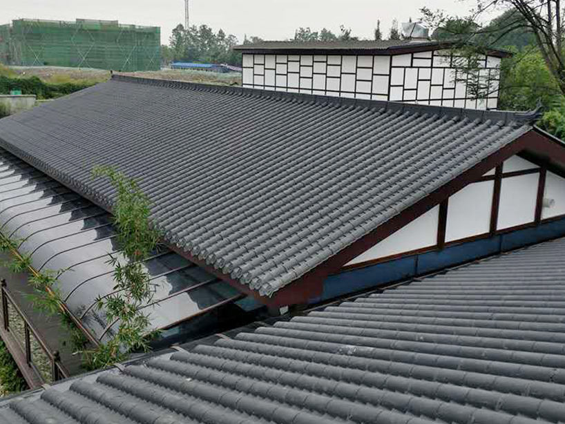 白银金属屋面板案例展示
